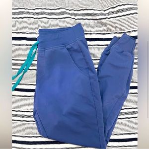Blue figs scrub pants